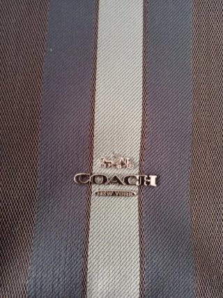 Bolso Coach Multicolor Rayas