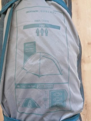 Tienda de campaña 3 personas