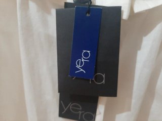 Blusa Yera Talla 48 Blanca