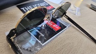 Gafas Ray-Ban RB3016 Clubmaster Negro/Dorado