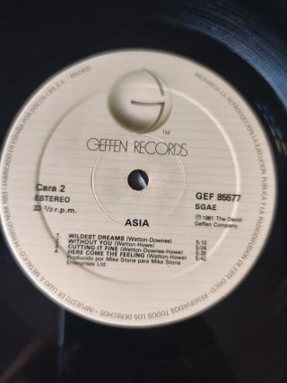 Vinilo Asia - Pop Rock Internacional