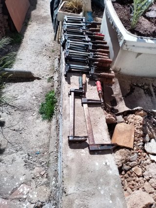 Lote sargentos carpintería marca HURCO