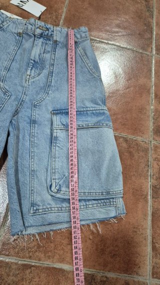 Bermudas Cargo Vaqueras Zara