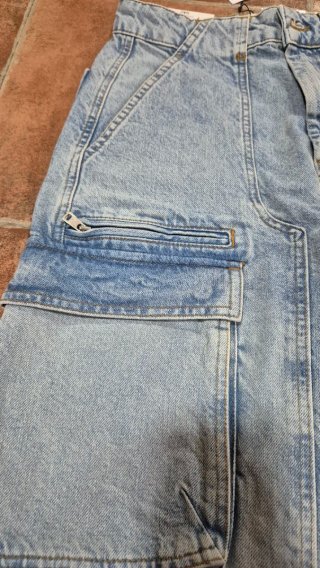 Bermudas Cargo Vaqueras Zara