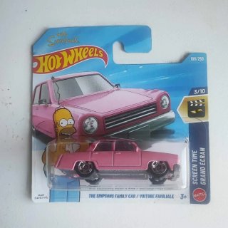 Hot Wheels Simpsons Car - Rosa
