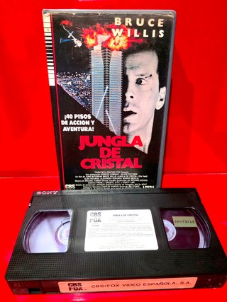VHS Jungla de Cristal (Die Hard) Bruce Willis