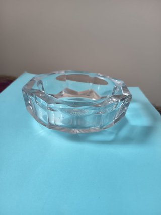 Cenicero cristal vintage 740g