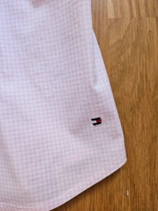 Camisa Tommy Hilfiger cuadros rosa Talla S