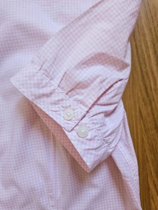 Camisa Tommy Hilfiger cuadros rosa Talla S
