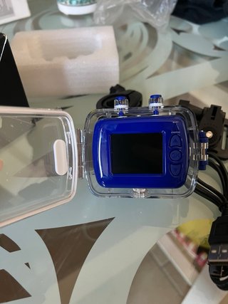 Action Cam SC200 Impermeabile Blu