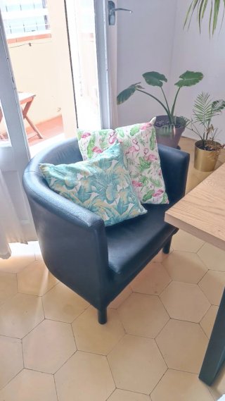 Butaca Ikea Solsta + cojines de regalo – 15€