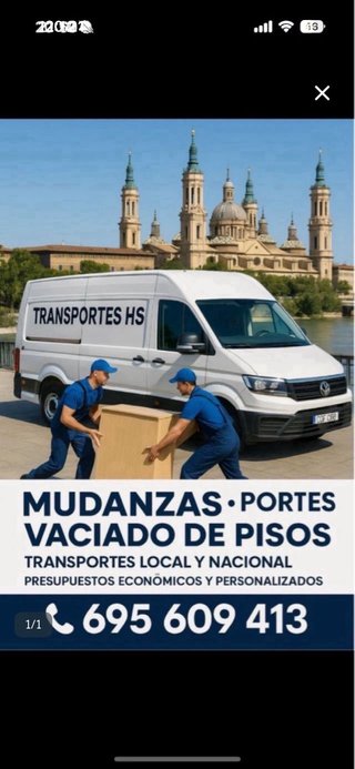MUDANZAS ZARAGOZA Y ARREDEDORES