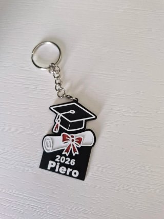 Llaveros de graduación personalizados