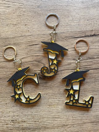 Llaveros de graduación personalizados