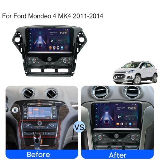 Radio Coche Pantalla para Ford Mondeo 4 MK4