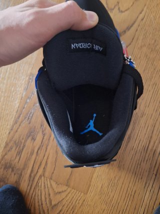 Jordan 4 nere e blu