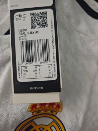 Camiseta Adidas Real Madrid Authentic