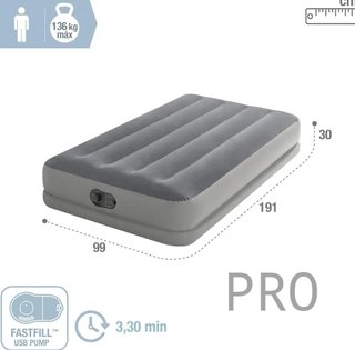 Materassino gonfiabile singolo - Intex