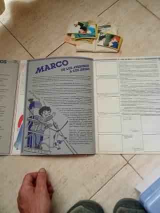 Álbumes de cromos Marco Danone
