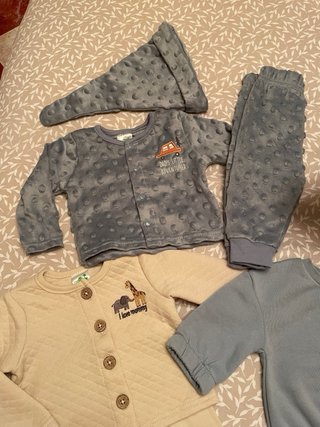 3 Conjuntos Bebé 1-3 Meses Ropa Infantil