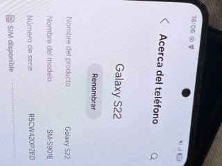 Samsung Galaxy S22 128GB Negro