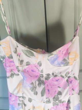 Vestido floral multicolor