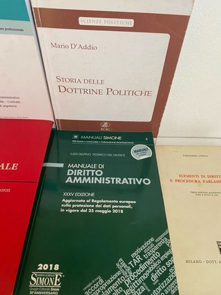 Libri universitari, diritto penale giurisprudenza
