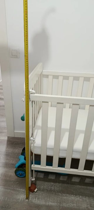Cuna de madera 60x120