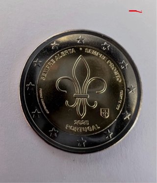Moneta 2 Euro Portogallo 2025 moneda