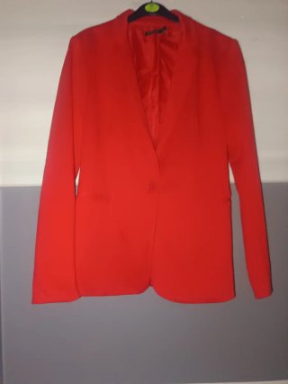 Blazer rojo mujer
