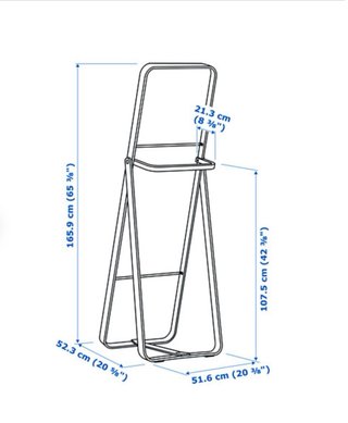 Espejo de pie IKEA Madera