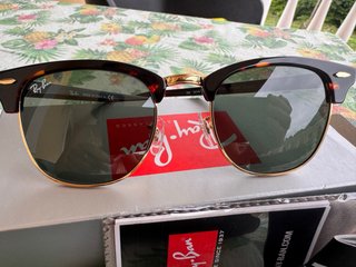 Gafas de Sol Ray-Ban Marrones y Doradas