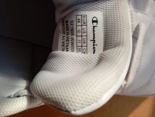 Zapatillas Champion Hombre Talla 46 Blancas