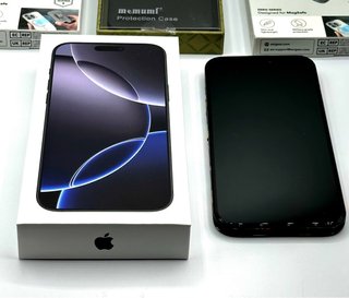 iPhone 16 Pro Max 256GB + Fundas + Factura