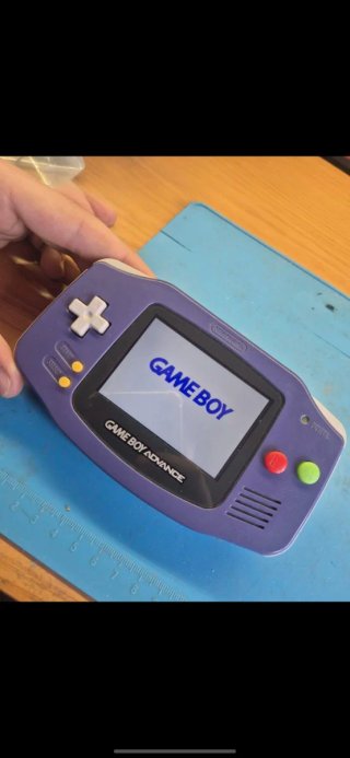 2 Game Boy Advance IPS (Beige, Viola)