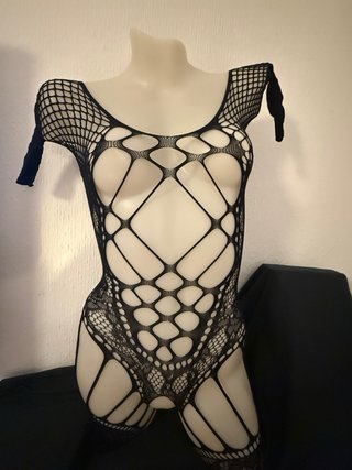 Malla Sexy Cuerpo Entero Negro Talla Única