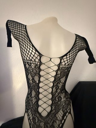 Malla Sexy Cuerpo Entero Negro Talla Única
