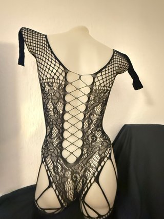 Malla Sexy Cuerpo Entero Negro Talla Única