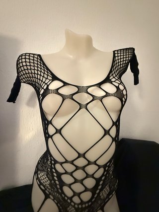 Malla Sexy Cuerpo Entero Negro Talla Única