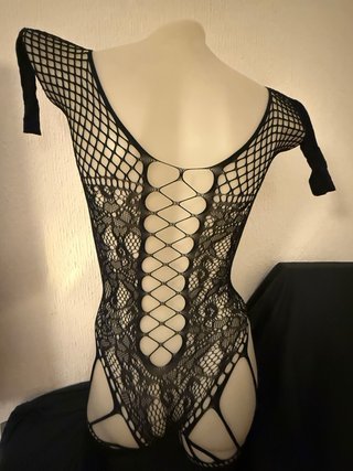 Malla Sexy Cuerpo Entero Negro Talla Única