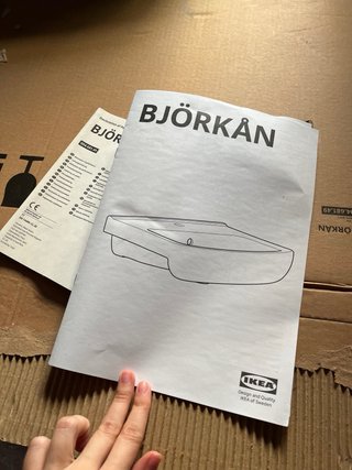 Pica lavabo de IKEA nuevo. Ancho: 54 cm Altura 15