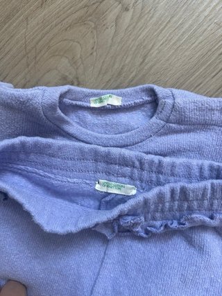 Conjunto bebé niña lila