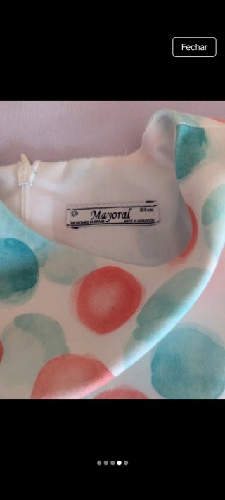 Vestido verão Mayoral 3-4 anos