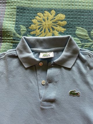 Polo Lacoste Mujer Azul Sin Uso