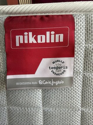CANAPE Y COLCHON PIKOLIN PALERMO 4.0 VISCO 180x200
