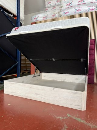 CANAPE Y COLCHON PIKOLIN PALERMO 4.0 VISCO 180x200