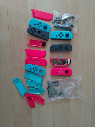 Lote Piezas Mandos Nintendo Switch