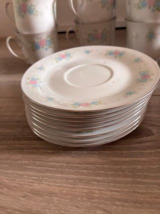 Juego de café y postre 8 servicios