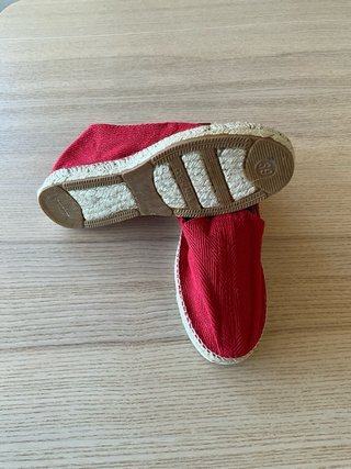 Alpargatas SESMA Yute Rojas Talla 39