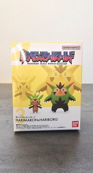 Figuras Pokémon Scale World Chespin y Quilladin